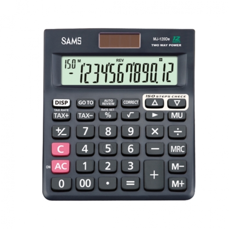 SAMS Mj 120 De Desktop or Office Calculator