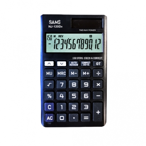 SAMS Nj 120de Mini Calculator 